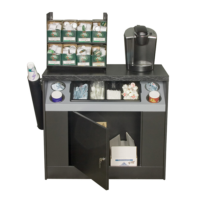 (image for) All State OCS360 Extra Large Office Coffee Stand with Shelf - Click Image to Close